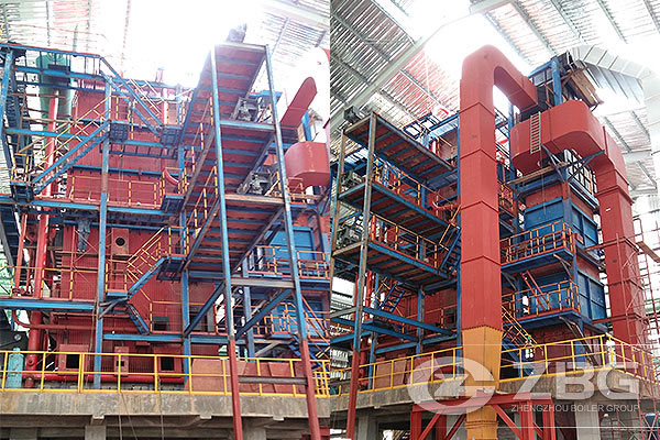 Centrale biomasse 30T exporté à Colombia