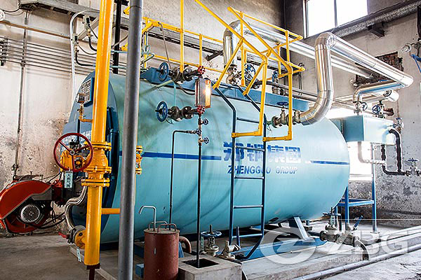 Chaudière à gaz exportée vers l'Indonésie